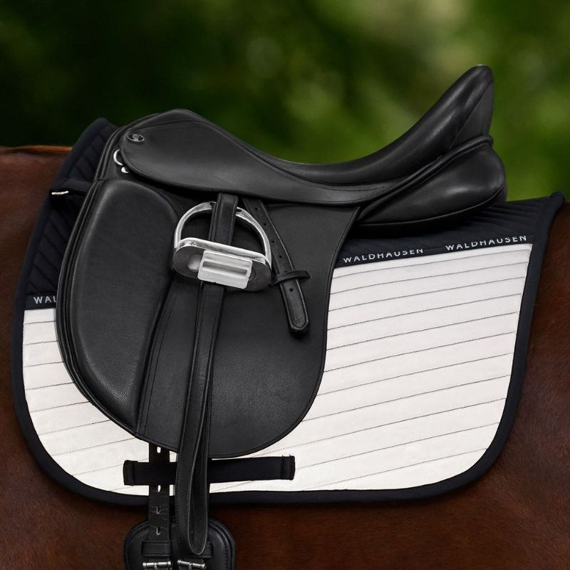 Dressuurzadeldekje Reflex Grijs