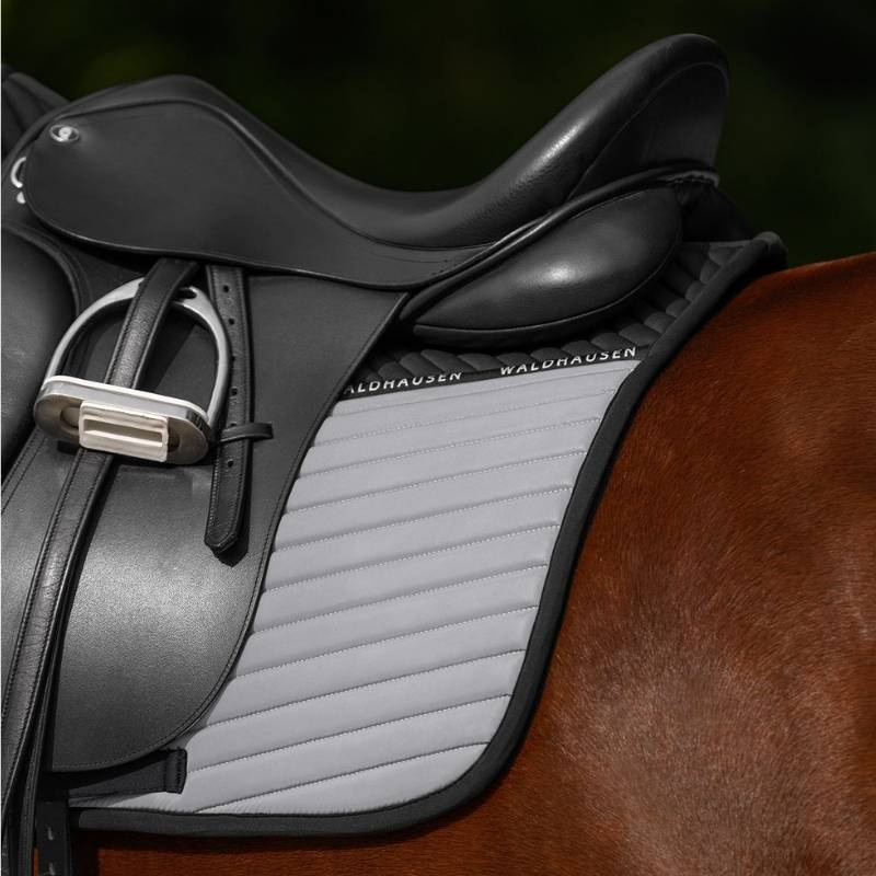 Dressuurzadeldekje Reflex Grijs
