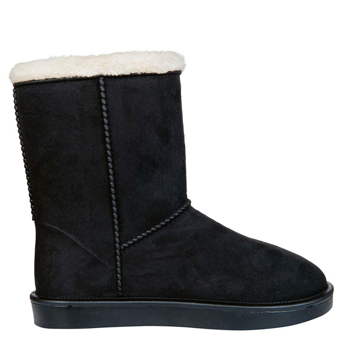 Gevoerde All-Weather Laarzen Davos Cozy Zwart