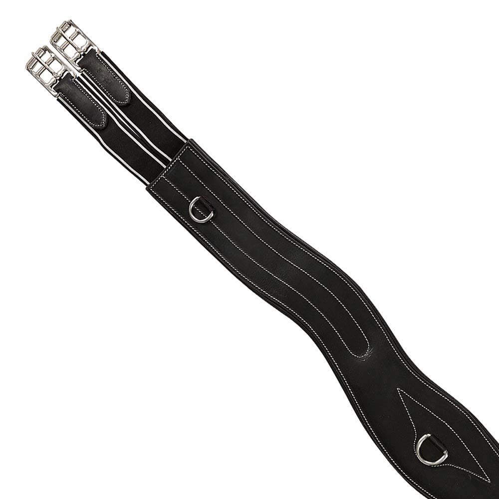 Singel Basic Leer Zwart