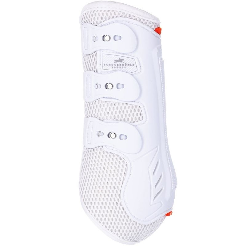 Dressuur beenbeschermers Air Flow Front Wit