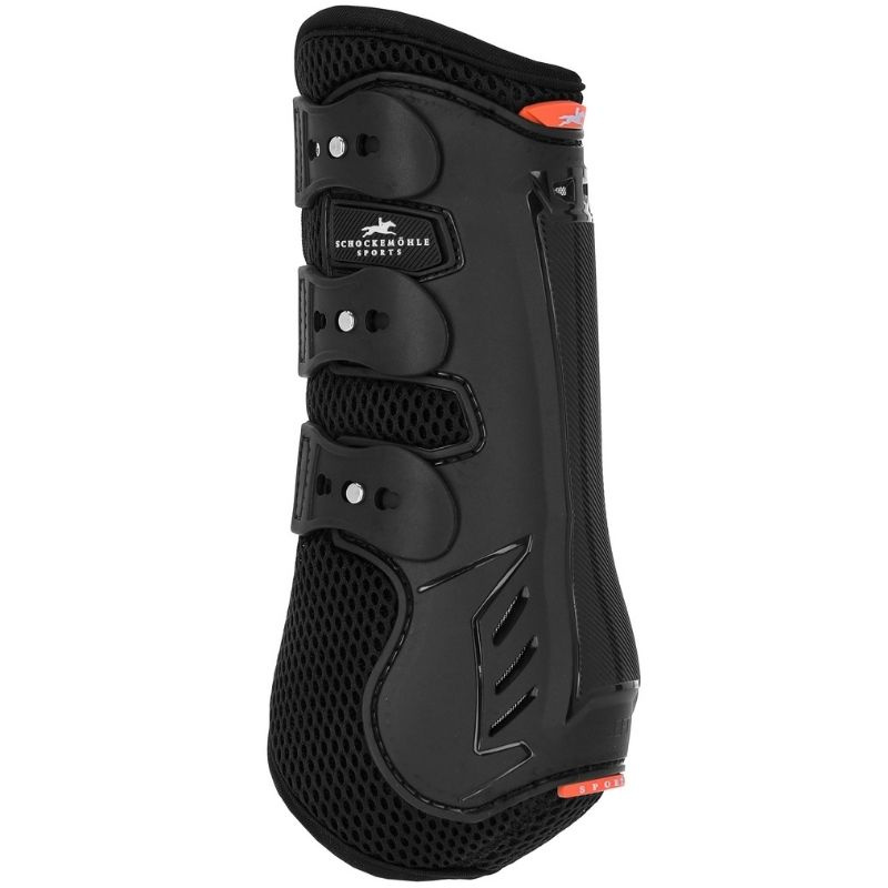 Dressuur beenbeschermers Air Flow Front Zwart