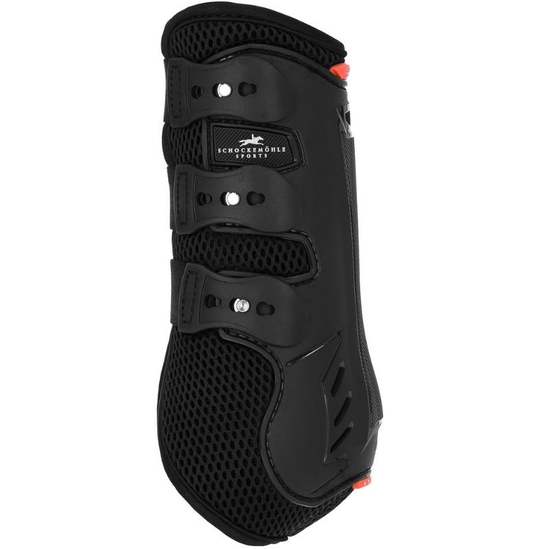Dressuur beenbeschermers Air Flow Front Zwart