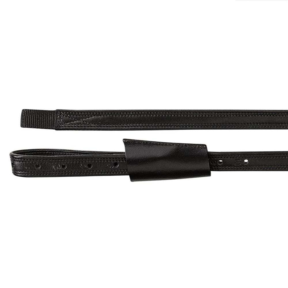 Dressuur stijgbeugelriemen Supreme 25mm Zwart