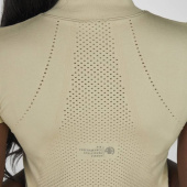 Rijshirt Knit Athleisure Beige Rijshirt Knit Athleisure Beige