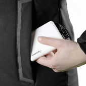 Elegante Lange Rijjas met Verwarmingsdraden en Powerbank Zwart Elegante Lange Rijjas met Verwarmingsdraden en Powerbank Zwart