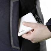 Elegante Lange Rijjas met Verwarmingsdraden en Powerbank Marineblauw Elegante Lange Rijjas met Verwarmingsdraden en Powerbank Marineblauw