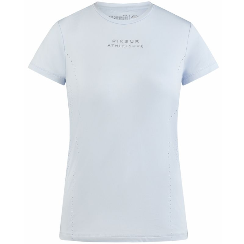 Rijshirt Function Athleisure Lichtblauw