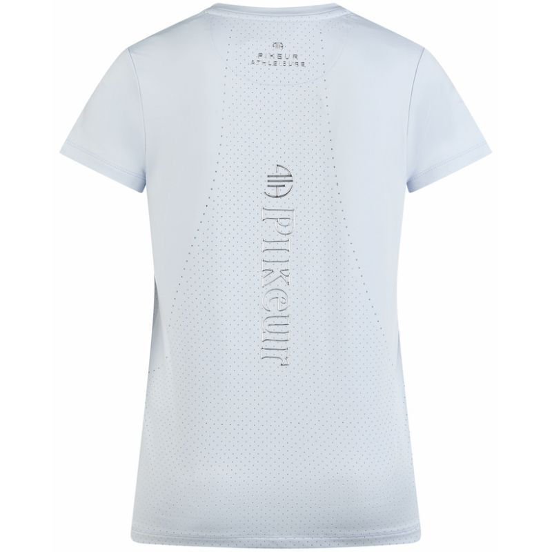 Rijshirt Function Athleisure Lichtblauw