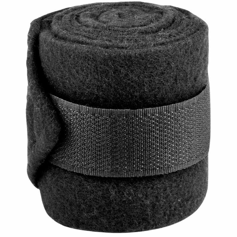 Bandages Shetty Fleece 4-pack Zwart