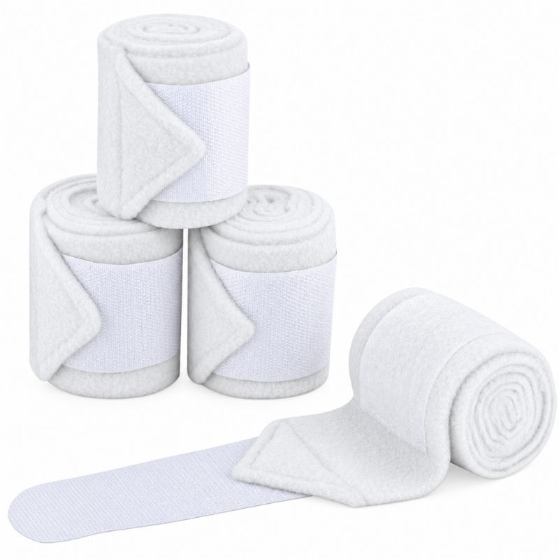 Bandages Shetty Fleece 4-pack Wit