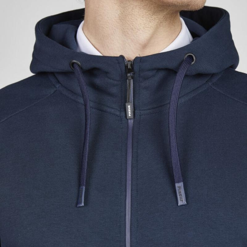 Hoodie Core Men Marineblauw