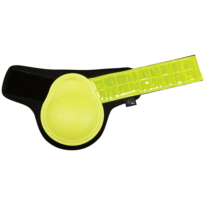 Strijklappen Reflective Geel/Zwart