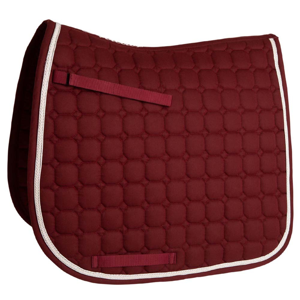Dressuurzadeldekje Octagon Quilt Bordeaux