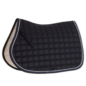 Zadeldekje Zari Shine Marineblauw/Zilver Zadeldekje Zari Shine Marineblauw/Zilver