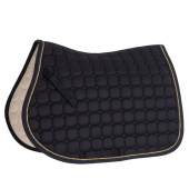 Zadeldekje Zari Shine Marineblauw/Goud Zadeldekje Zari Shine Marineblauw/Goud