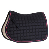 Zadeldekje Zari Shine Marineblauw/Roze Zadeldekje Zari Shine Marineblauw/Roze