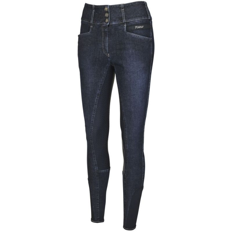 Rijbroek Candela DuraGrip Jeans FG Marineblauw