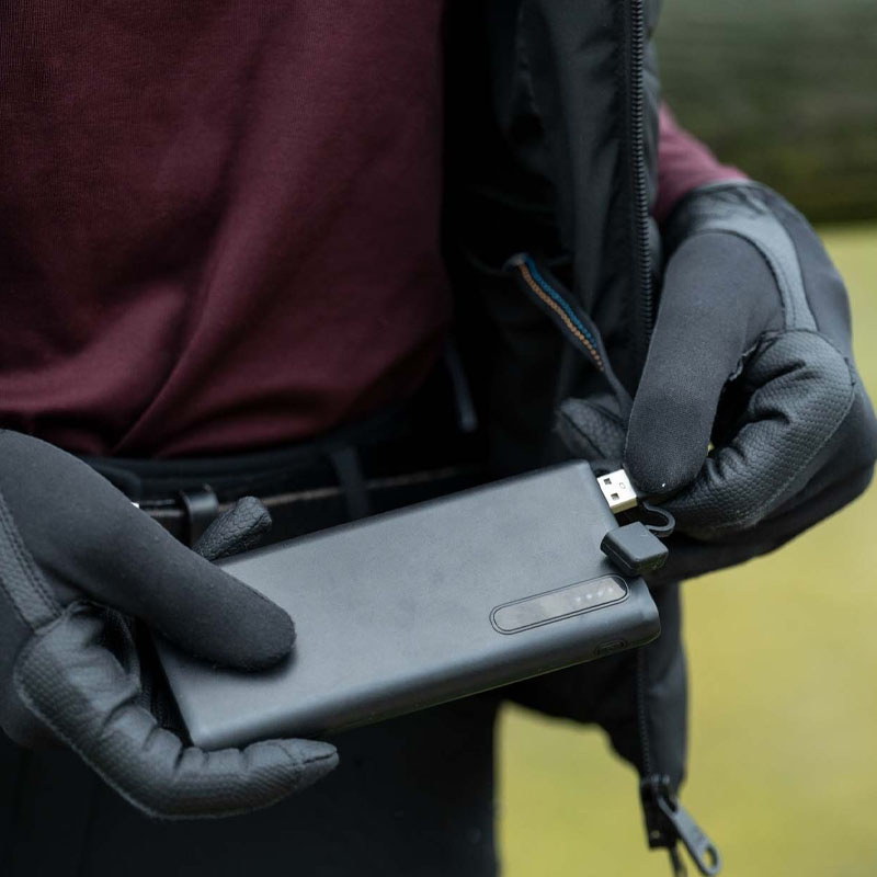 Verwarmd vest High Temperature Zwart