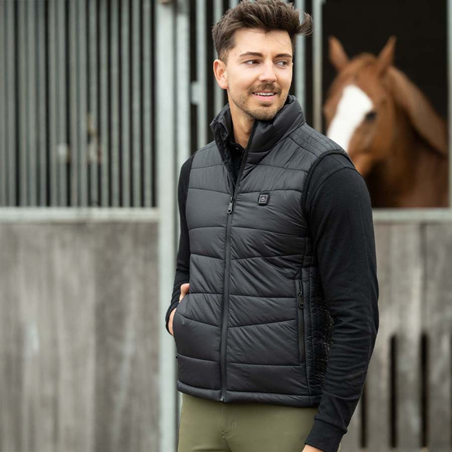 Verwarmd vest Heren Heat Control Zwart