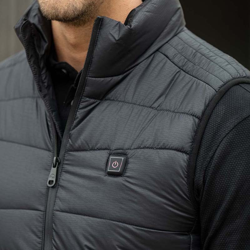 Verwarmd vest Heren Heat Control Zwart