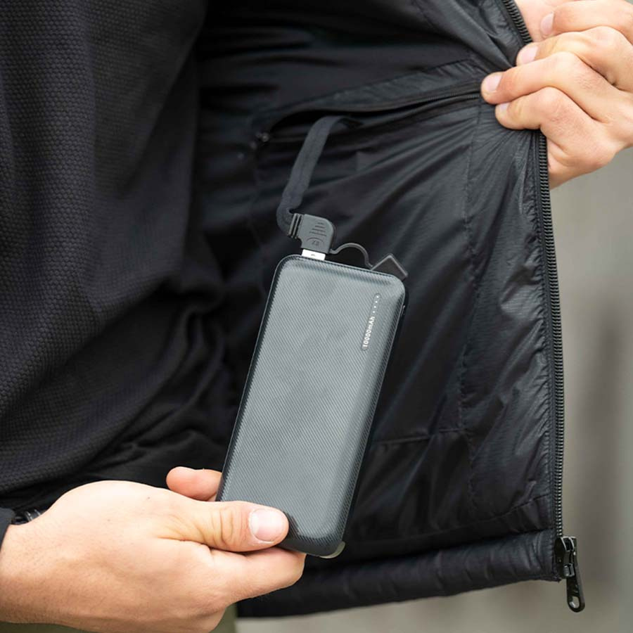 Verwarmd vest Heren Heat Control Zwart