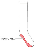 Verwarmde Sokken Keep Warm Zwart Verwarmde Sokken Keep Warm Zwart