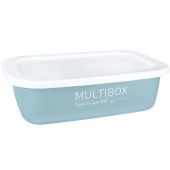 Multibox met Deksel 3L Blauw Multibox met Deksel 3L Blauw