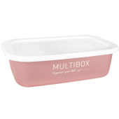 Multibox met Deksel 3L Roze Multibox met Deksel 3L Roze