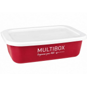 Multibox met Deksel 3L Rood Multibox met Deksel 3L Rood