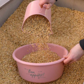 Voerbak met Deksel 5L Roze Voerbak met Deksel 5L Roze