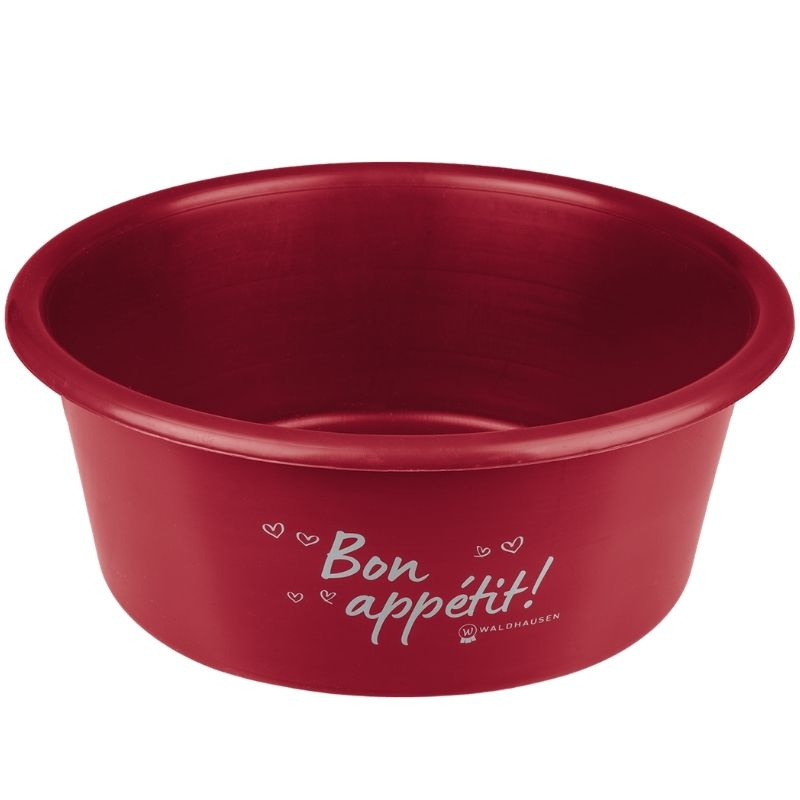 Voerbak met Deksel 5L Rood