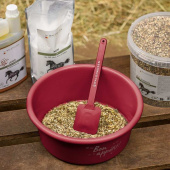 Voerbak met Deksel 5L Rood Voerbak met Deksel 5L Rood