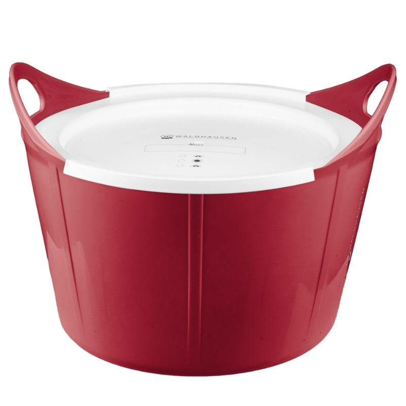Flexibele Voerbak 17L Rood
