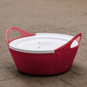 Flexibele Voerbak 10L Rood Flexibele Voerbak 10L Rood