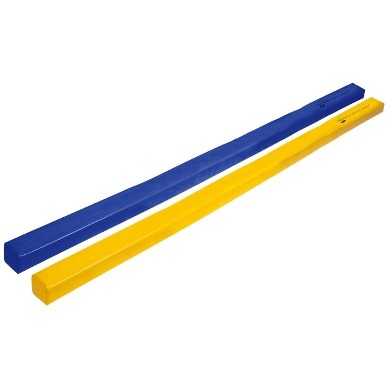 Zachte balken 2-pack Teal/Geel