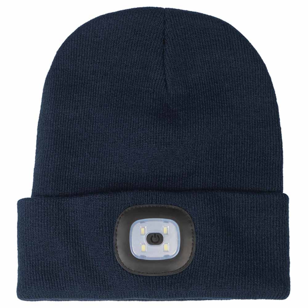 Muts met Lamp Honey Marineblauw