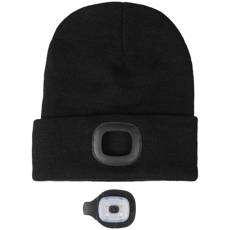 Muts met Lamp Honey Zwart
