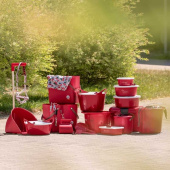 Voerschep 0,5L Rood Voerschep 0,5L Rood