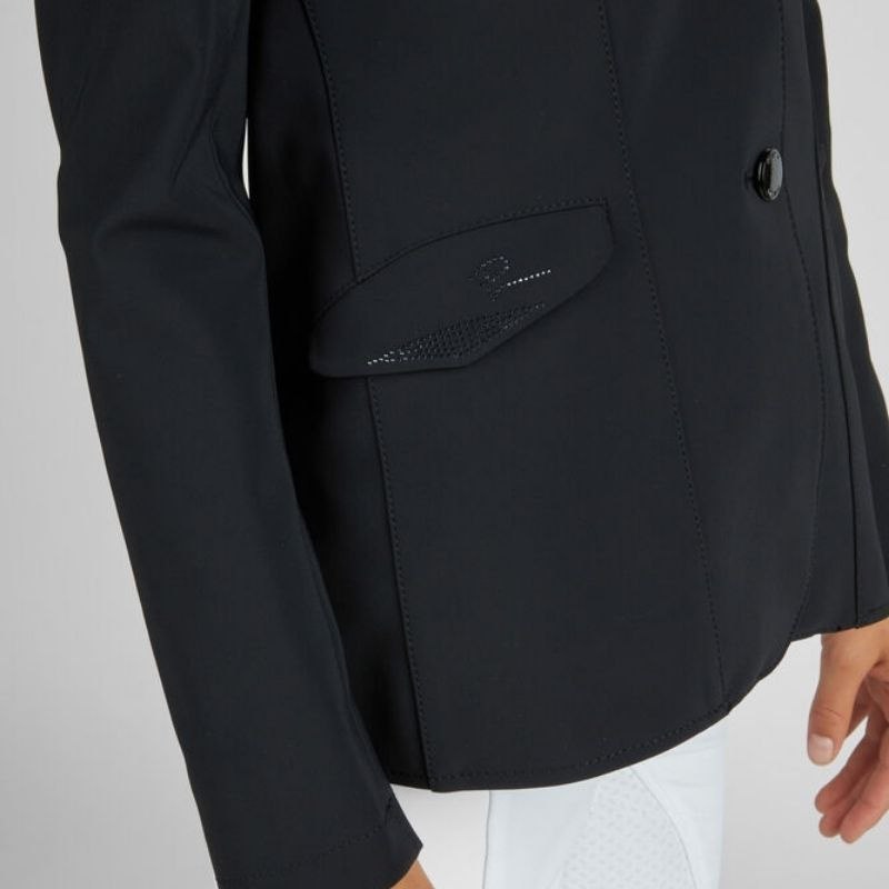 Wedstrijdjas Kind/Junior Isalienne Zwart