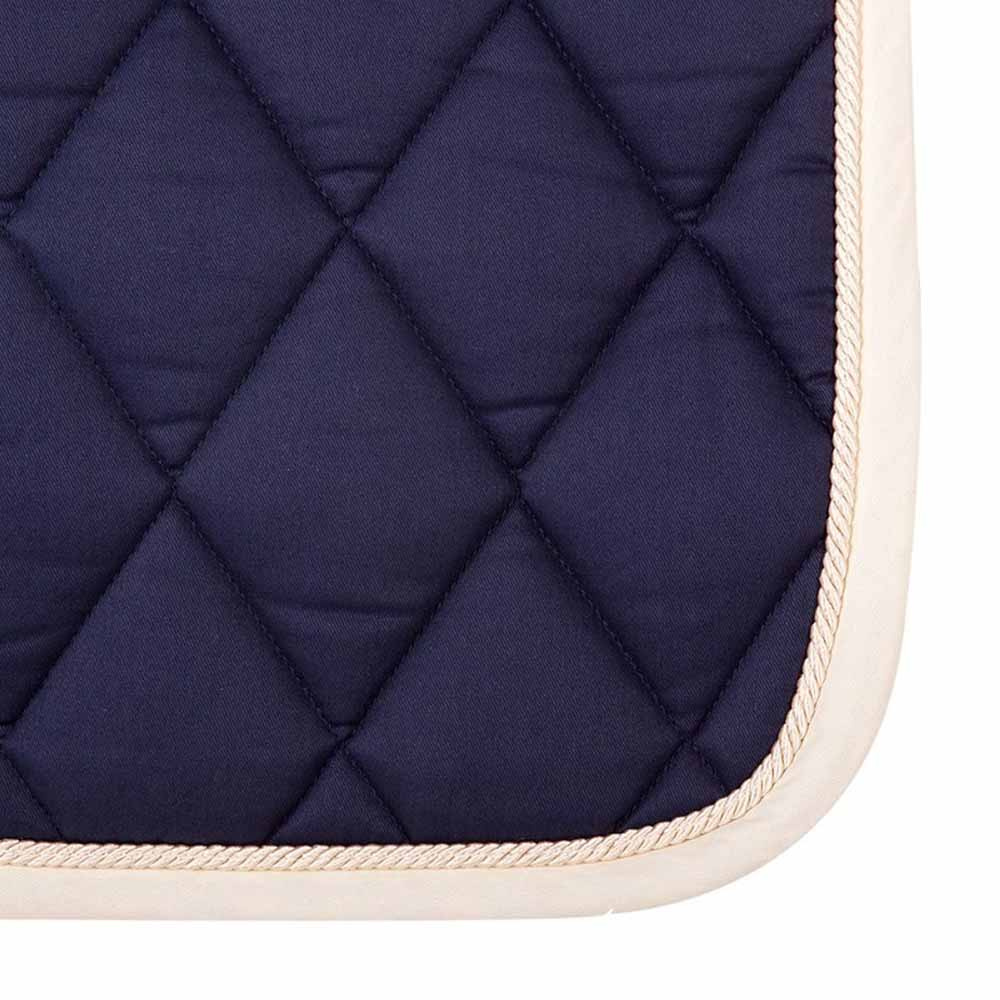 Dressuurzadeldekje Event Cooldry Marineblauw/Cremé