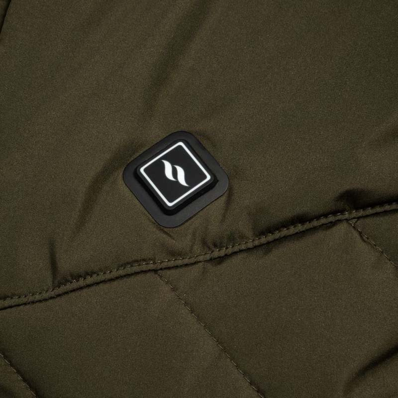 Verwarmd vest Etna Groen