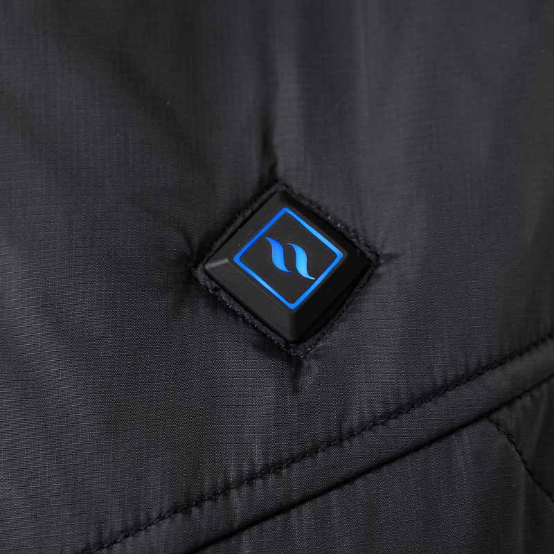 Verwarmd Vest Etna Zwart