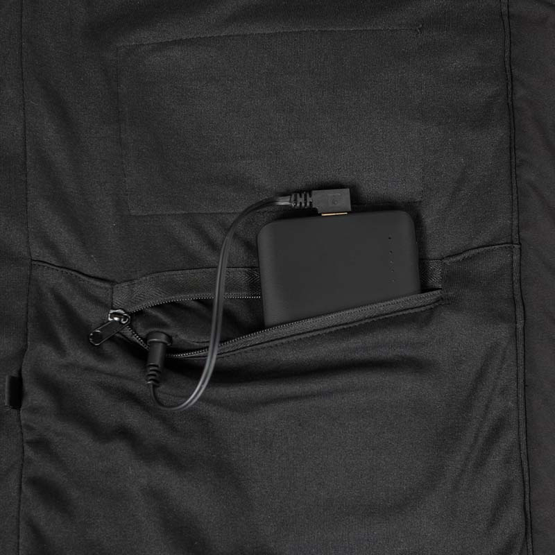 Verwarmd Vest Etna Zwart