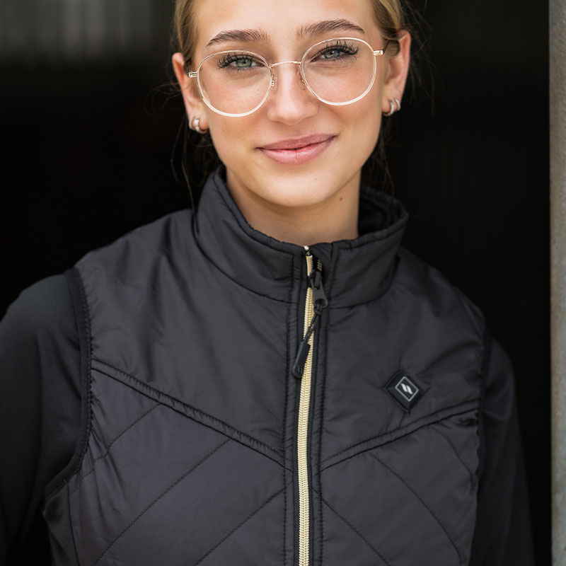 Verwarmd Vest Etna Zwart