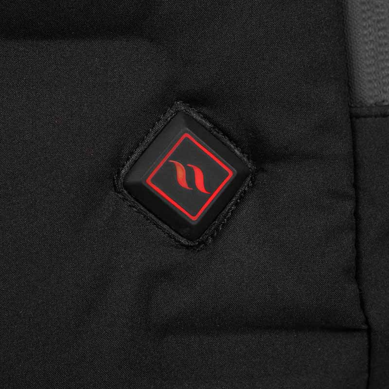 Puffer Vest Katla met Verwarming Zwart