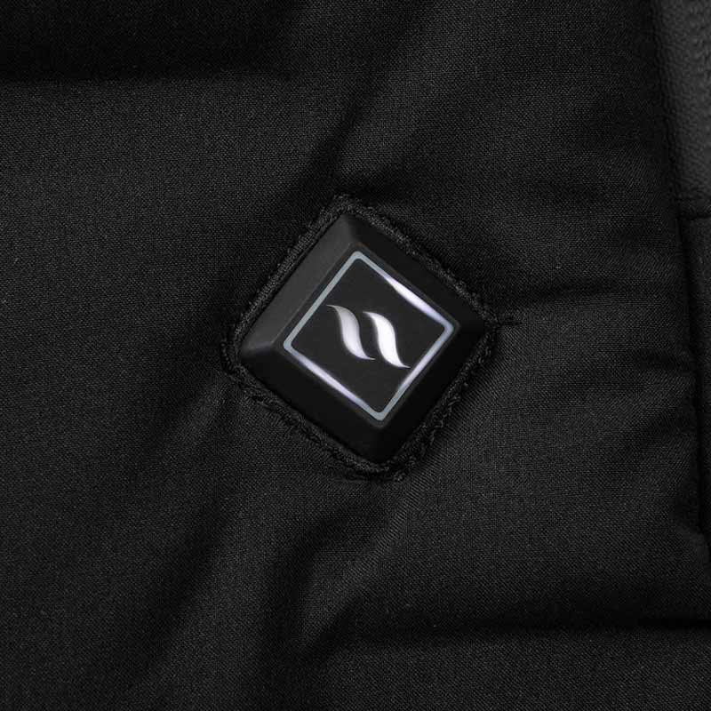 Puffer Vest Katla met Verwarming Zwart