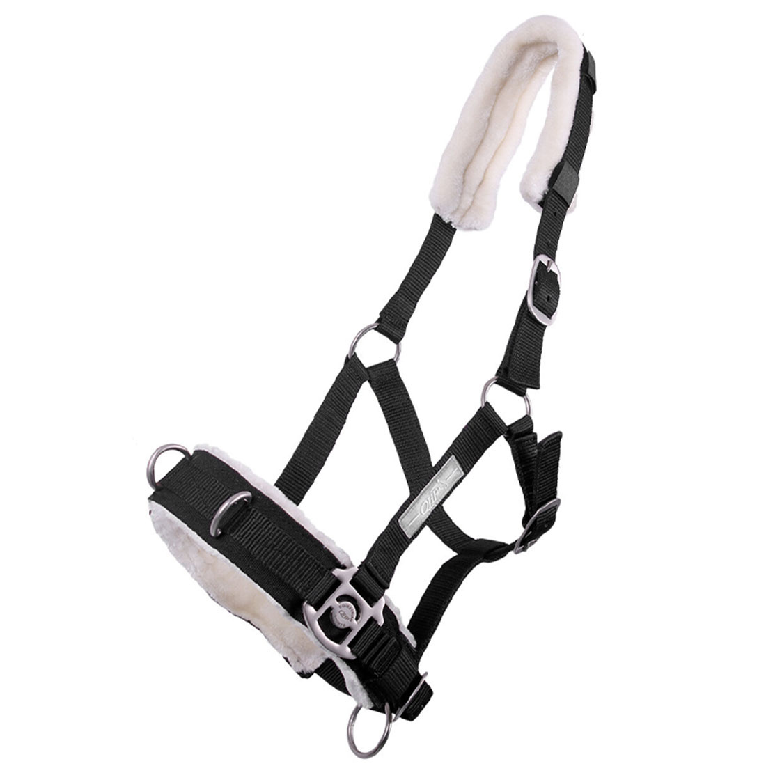 Kaptoom Fauxfur Zwart