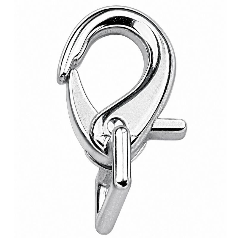 Gespsluiting voor Teugels Snap Hook Zilver