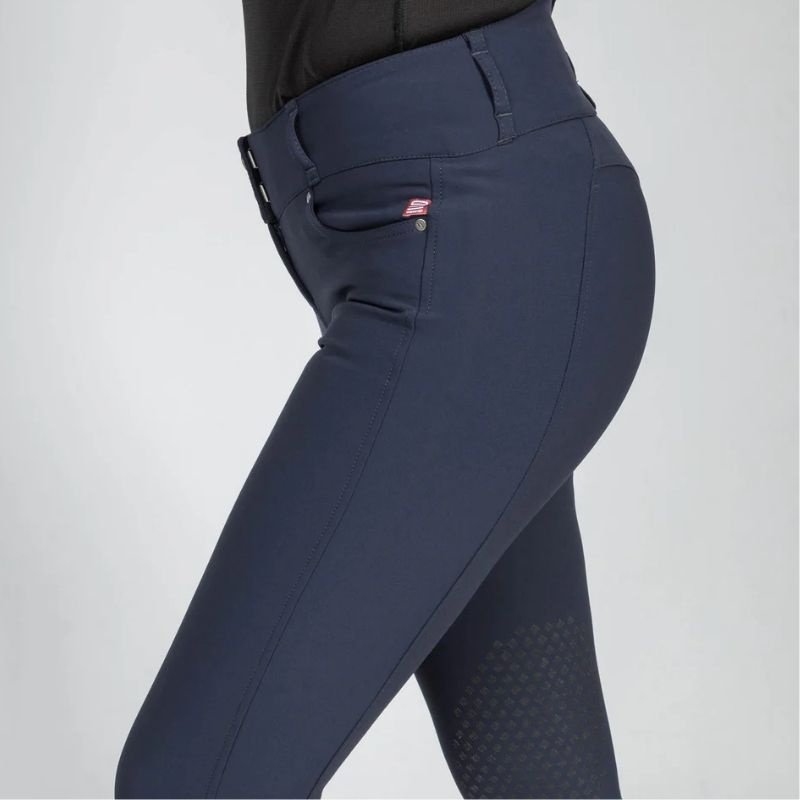 Rijbroek Julia Knee Grip Blauw